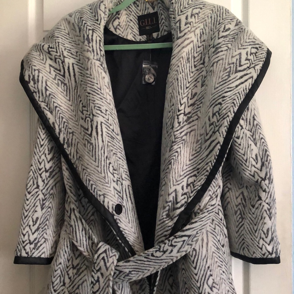 Grey coat